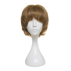 Natural Wig Lidia Light Brunette with Highlights