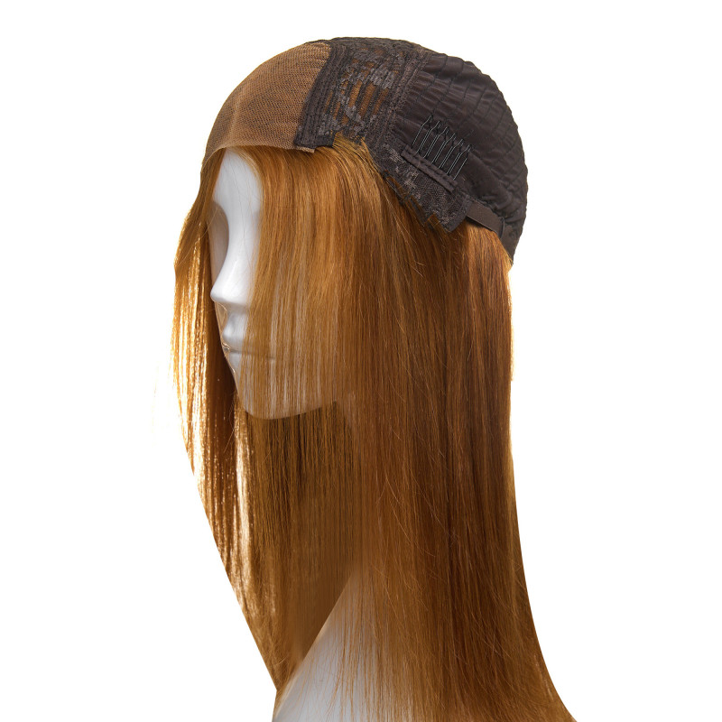 Natural Hair Wig Penelope Auburn Brunette Natural Hair Wig Penelope Auburn Brunette