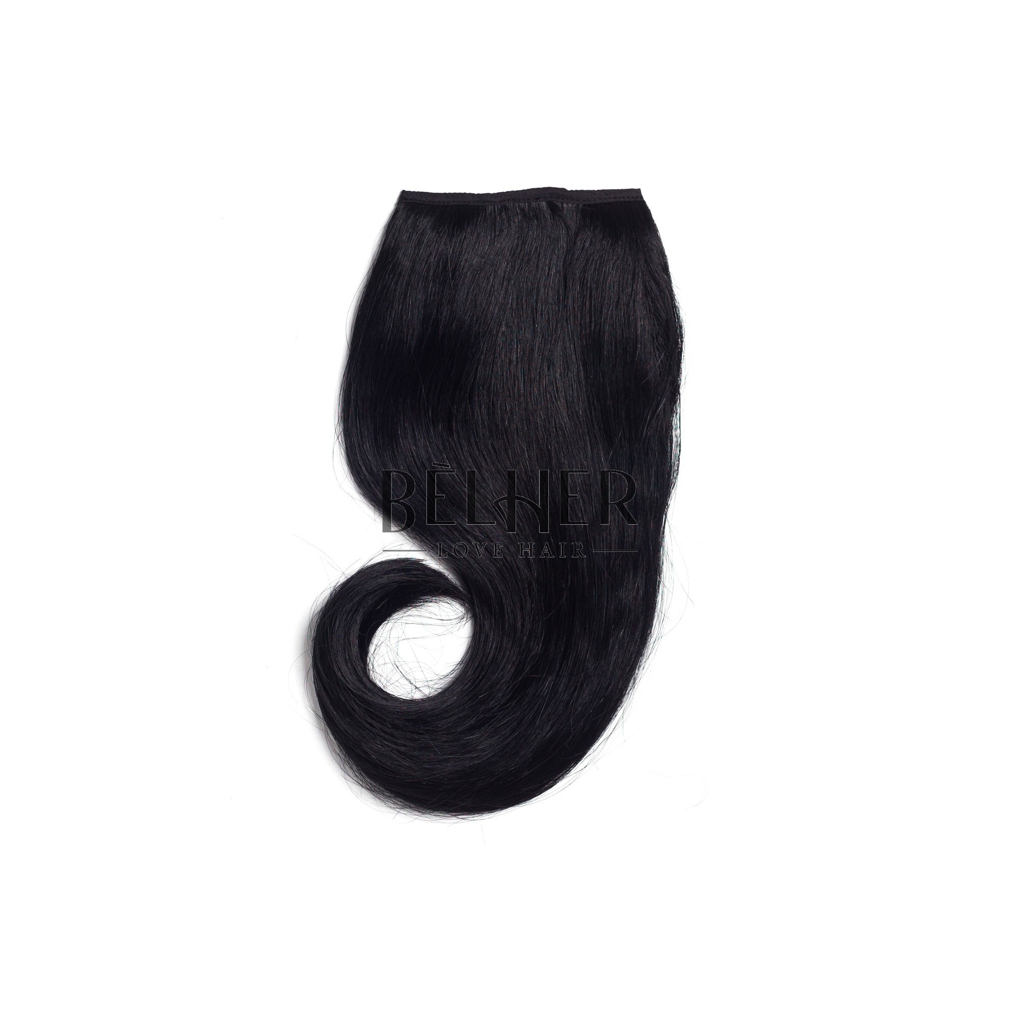 Coada naturala retro negru intens