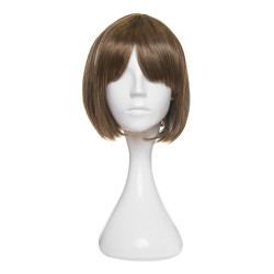 INES Wig Highlighted Light Brown – Natural hair wig, medium length