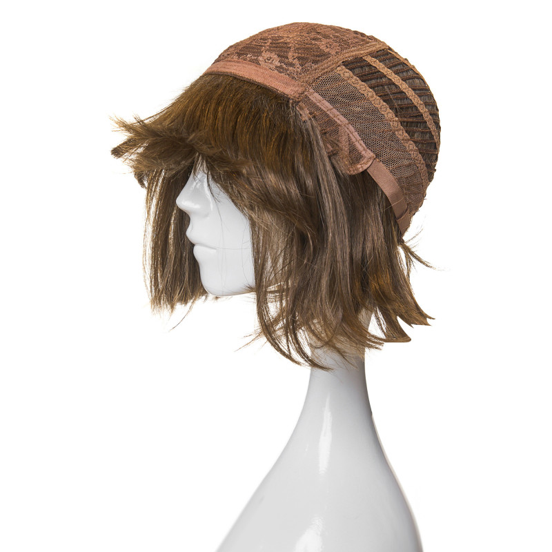 INES Wig Highlighted Light Brown – Natural hair wig, medium length INES Wig Highlighted Light Brown – Natural hair wig, medium length
