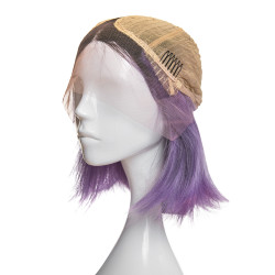 Natural wig AMELIA Purple Natural wig AMELIA Purple