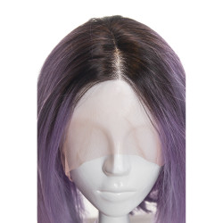 Natural wig AMELIA Purple Natural wig AMELIA Purple