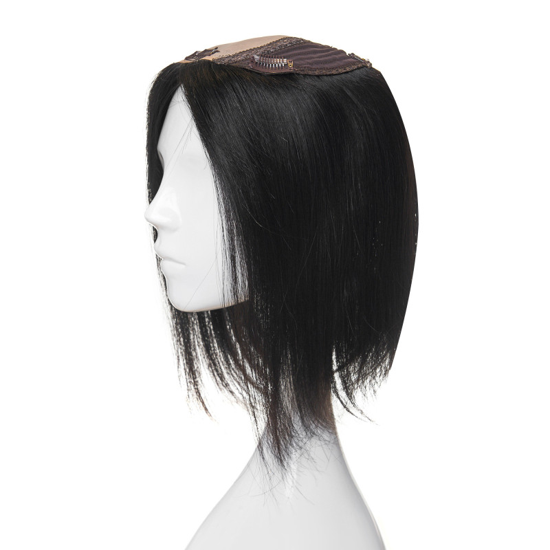 Peruca Partiala Par Virgin Natural 35cm Negru Intens Peruca Partiala Par Virgin Natural 35cm Negru Intens