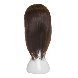 35cm Dark Brunette Virgin Hair Topper 35cm Dark Brunette Virgin Hair Topper
