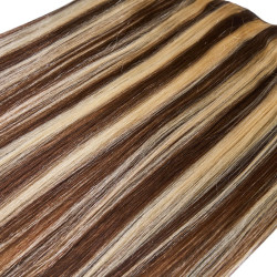 Tresa Clip-On VIP Saten Ciocolatiu cu Suvite Tresa Clip-On VIP Saten Ciocolatiu cu Suvite