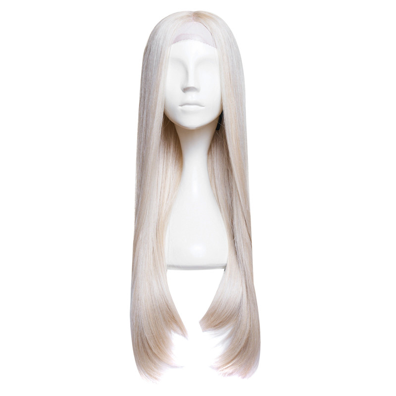 Raluca Long Platinum Blonde Wig