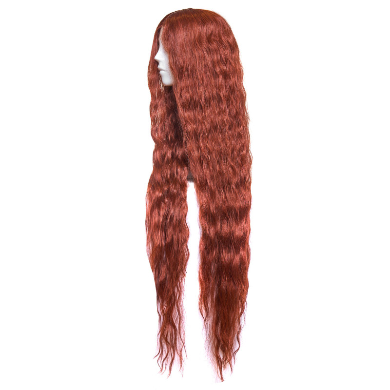 The BIA wig, made of heat-resistant synthetic hair. The BIA wig, made of heat-resistant synthetic hair.