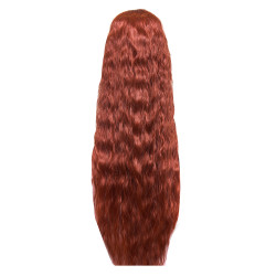 The BIA wig, made of heat-resistant synthetic hair. The BIA wig, made of heat-resistant synthetic hair.