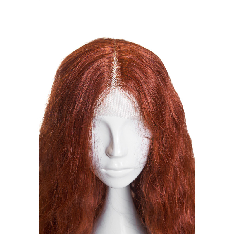 The BIA wig, made of heat-resistant synthetic hair. The BIA wig, made of heat-resistant synthetic hair.
