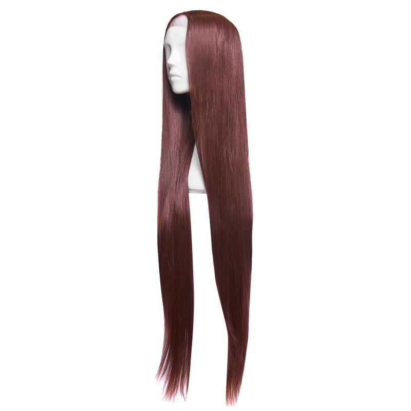 The Agnes wig, made of heat-resistant synthetic hair. The Agnes wig, made of heat-resistant synthetic hair.