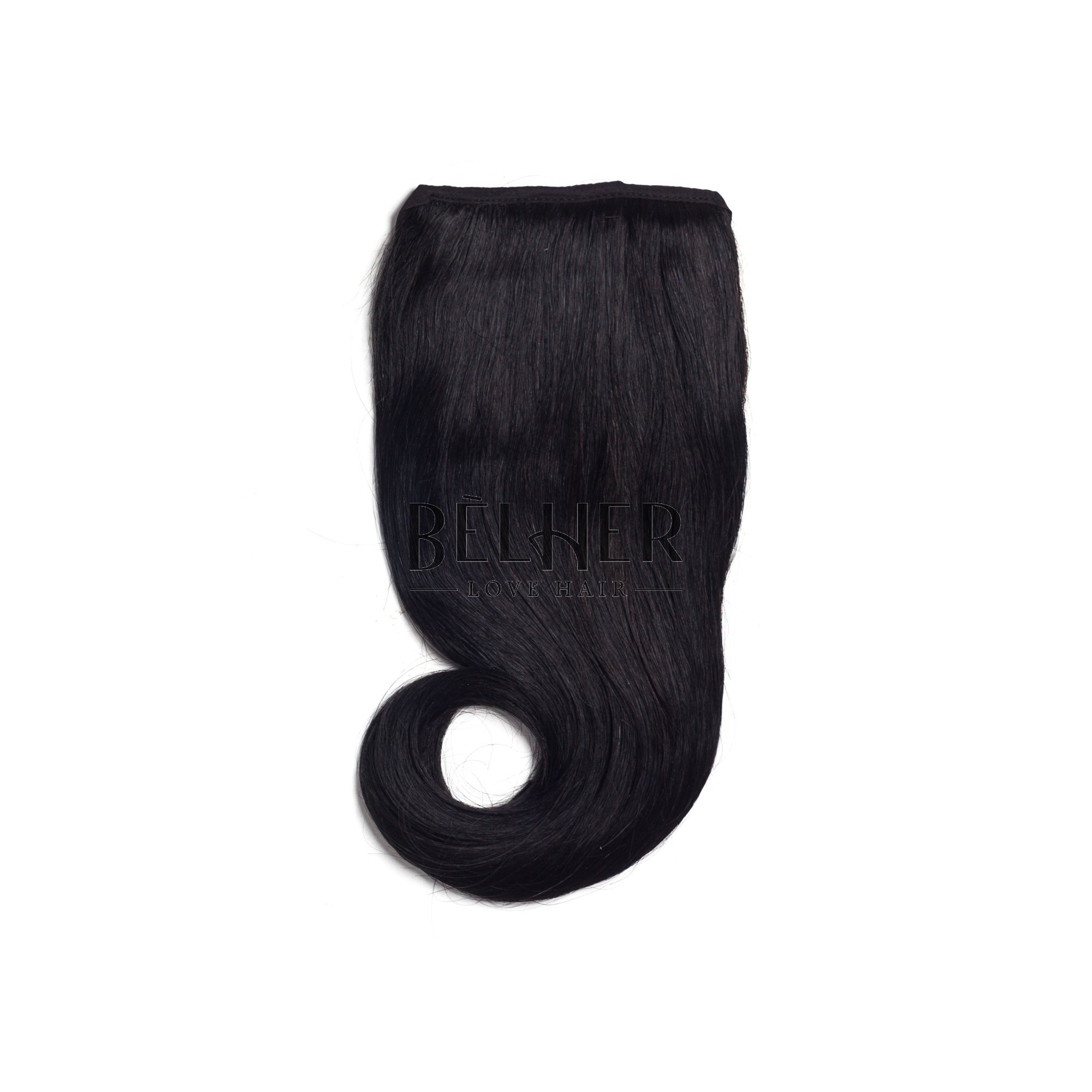 Coada naturala retro negru natural