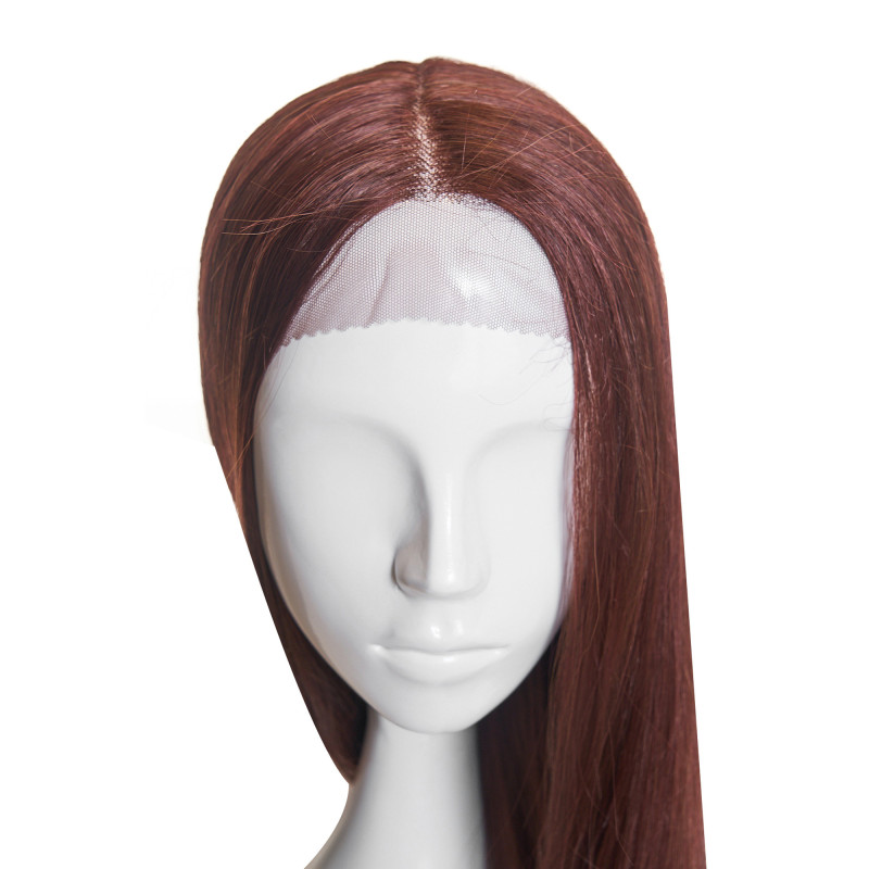 The Agnes wig, made of heat-resistant synthetic hair. The Agnes wig, made of heat-resistant synthetic hair.
