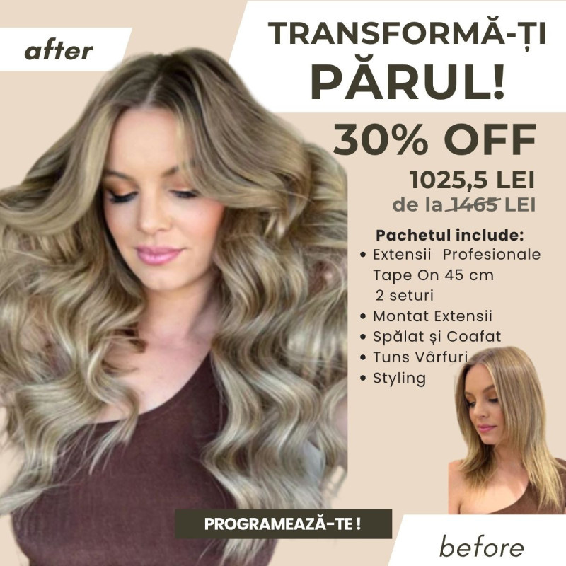 VIP tape-on extensions Hazelnut Blonde
