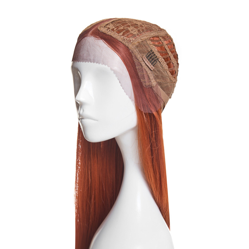 The Agnes wig, made of heat-resistant synthetic hair. The Agnes wig, made of heat-resistant synthetic hair.