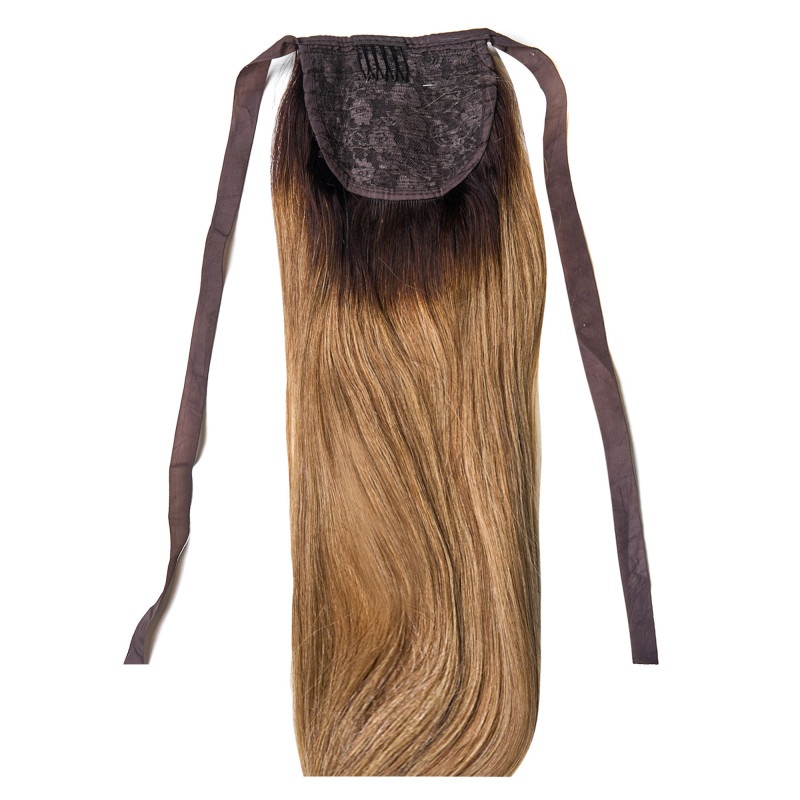 Premium Ombre Hazelnut Blonde Ponytail Premium Ombre Hazelnut Blonde Ponytail