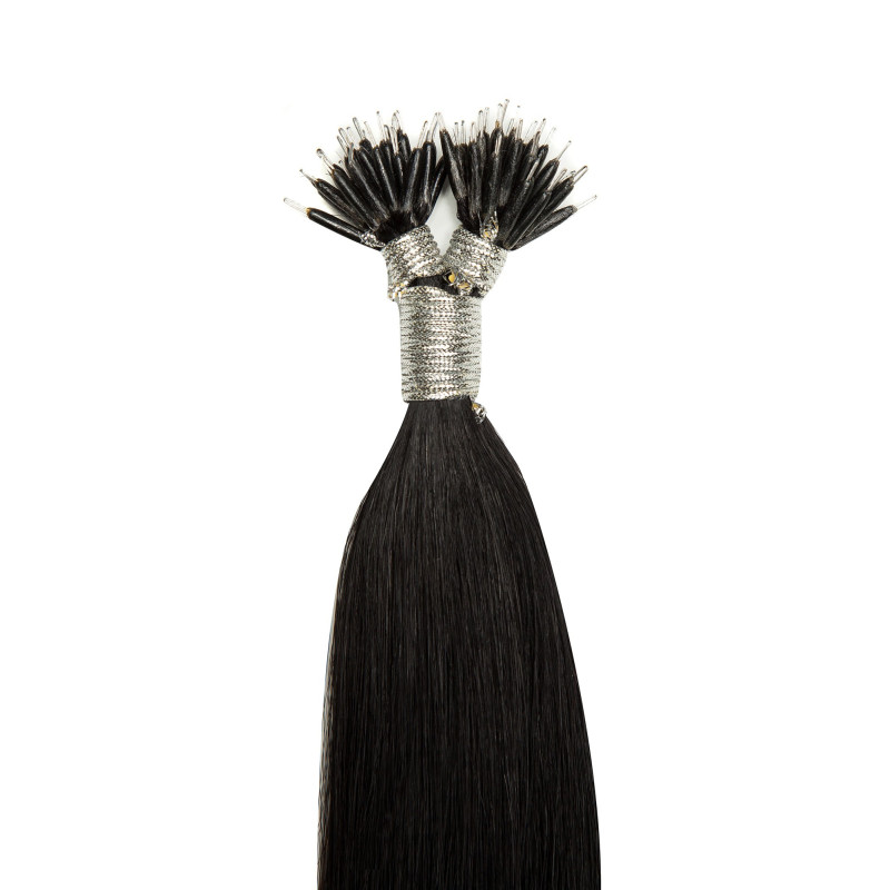 Premium Nano-Ring Extensions from 100% Natural Remy hair Premium Nano-Ring Extensions from 100% Natural Remy hair