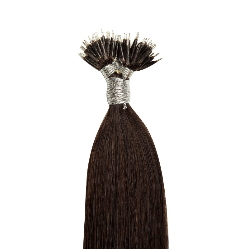 Premium Nano-Ring Extensions from 100% Natural Remy hair Premium Nano-Ring Extensions from 100% Natural Remy hair