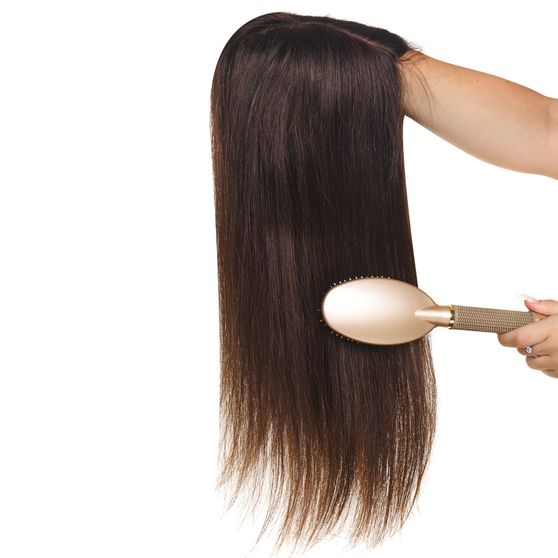 Partial Natural Monofilament Wig 50cm Chocolate Brown Partial Natural Monofilament Wig 50cm Chocolate Brown