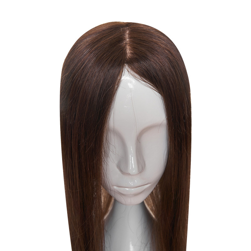Partial Natural Monofilament Wig 50cm Chocolate Brown Partial Natural Monofilament Wig 50cm Chocolate Brown