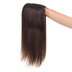 Partial Natural Monofilament Wig 50cm Chocolate Brown Partial Natural Monofilament Wig 50cm Chocolate Brown