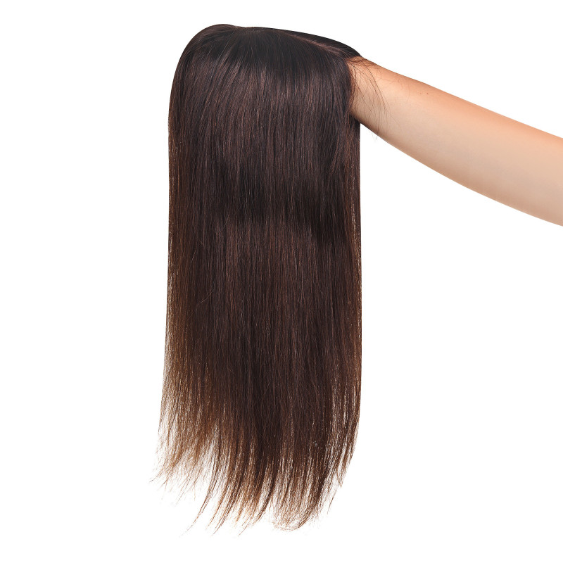 Partial Natural Monofilament Wig 50cm Chocolate Brown Partial Natural Monofilament Wig 50cm Chocolate Brown