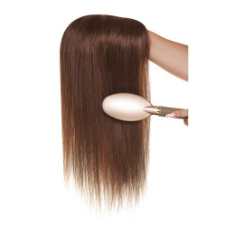 Partial Natural Monofilament Wig 50cm Natural Brunette Partial Natural Monofilament Wig 50cm Natural Brunette