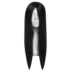 Partial Natural Monofilament Wig 50cm Intense Black Partial Natural Monofilament Wig 50cm Intense Black