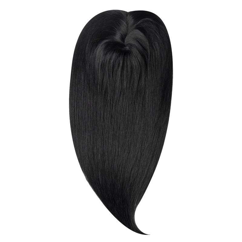 Peruca Partiala Naturala Monofilament 50cm Negru Intens Peruca Partiala Naturala Monofilament 50cm Negru Intens