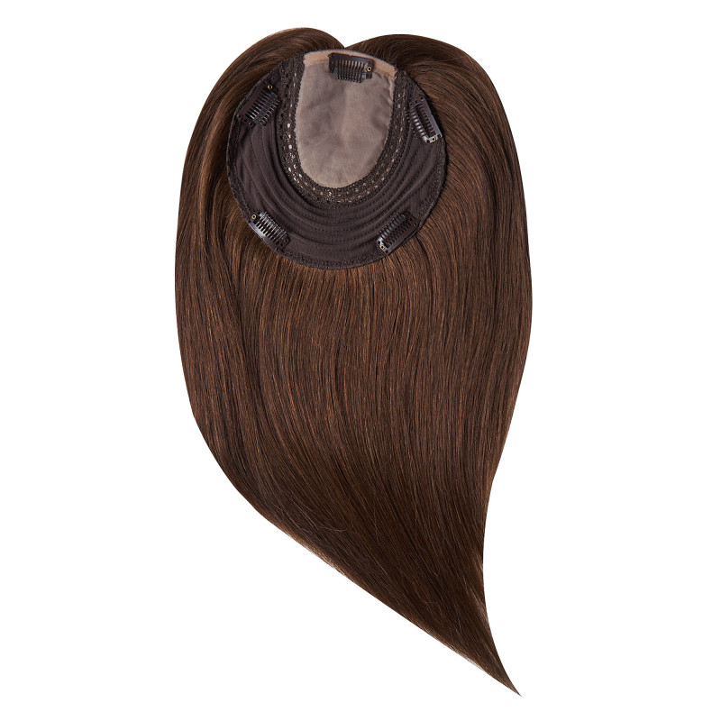 Partial Virgin Natural Hair Wig 35cm Chocolate Brown Partial Virgin Natural Hair Wig 35cm Chocolate Brown