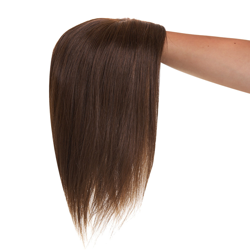 Partial Virgin Natural Hair Wig 35cm Chocolate Brown Partial Virgin Natural Hair Wig 35cm Chocolate Brown