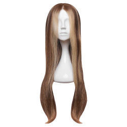 Belinda Brunette with Highlights Wig