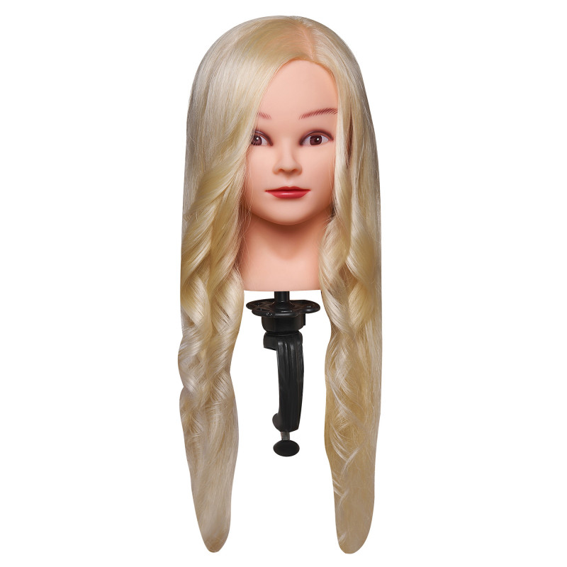 Practice Mannequin Head with Mixed Hair 60 cm Practice Mannequin Head with Mixed Hair 60 cm