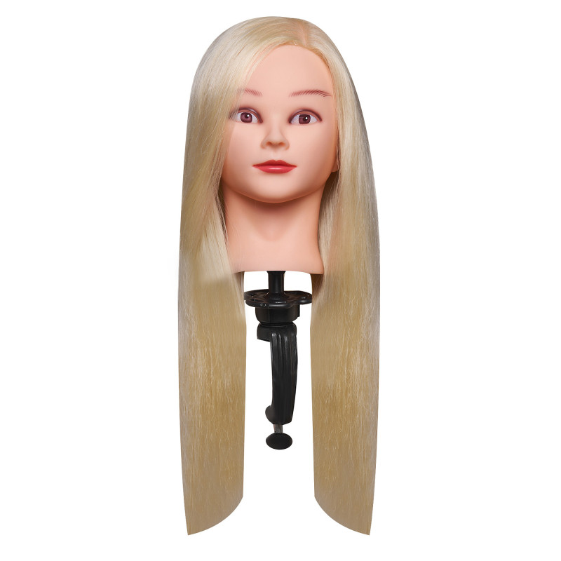 Practice Mannequin Head with Mixed Hair 60 cm Practice Mannequin Head with Mixed Hair 60 cm