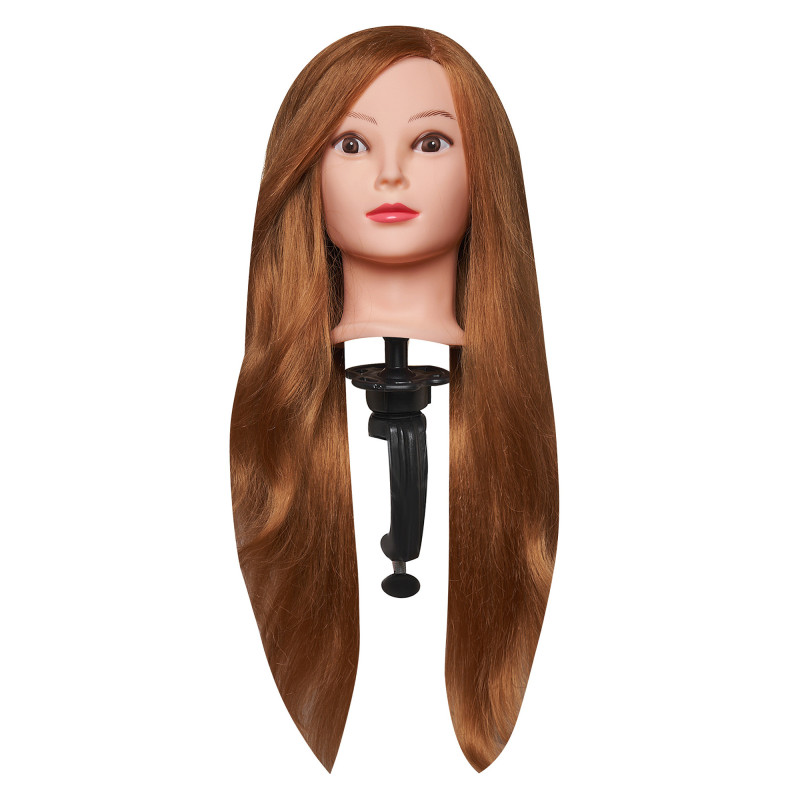Practice Mannequin Head with Mixed Hair 60 cm Practice Mannequin Head with Mixed Hair 60 cm