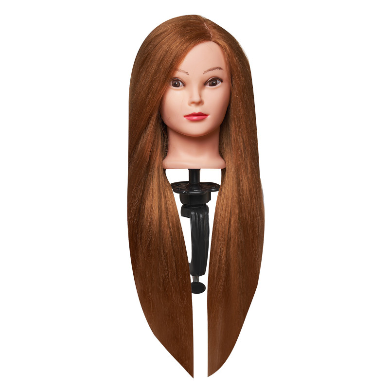 Practice Mannequin Head with Mixed Hair 60 cm Practice Mannequin Head with Mixed Hair 60 cm