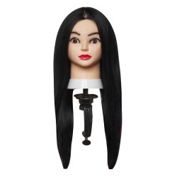 Practice Mannequin Head with Natural Black Hair 45–50 cm Practice Mannequin Head with Natural Black Hair 45–50 cm