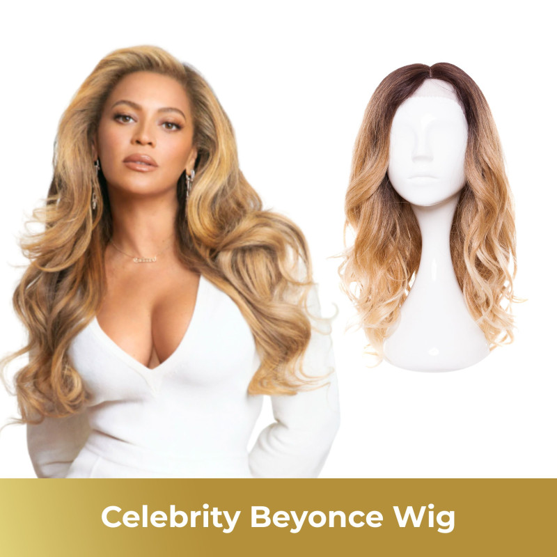 The Antonia wig, made of heat-resistant synthetic hair. The Antonia wig, made of heat-resistant synthetic hair.