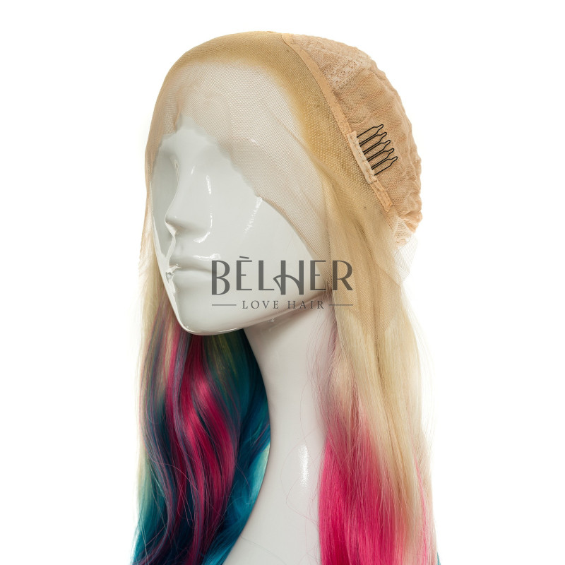 Peruca Harley Ombre Roz-Albastru Peruca Harley Ombre Roz-Albastru