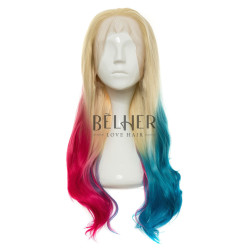 Peruca Harley Ombre Roz-Albastru Peruca Harley Ombre Roz-Albastru