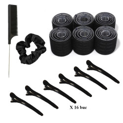 Set Bigudiuri Autoadezive Belher cu Accesorii – Bucle fara caldura
