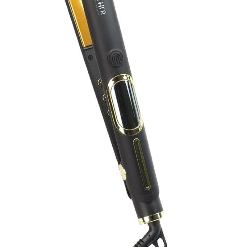 Professional flat iron with titanium plates Professional flat iron with titanium plates
