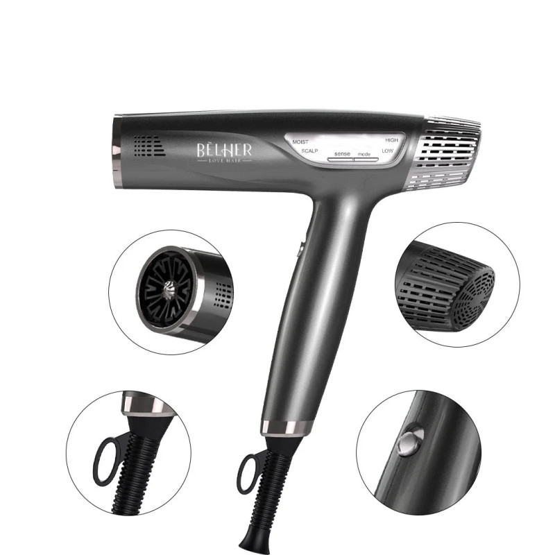 Professional 2200W Hair Dryer – Fast, Powerful, and Easy to Handle Professional 2200W Hair Dryer – Fast, Powerful, and Easy to Handle