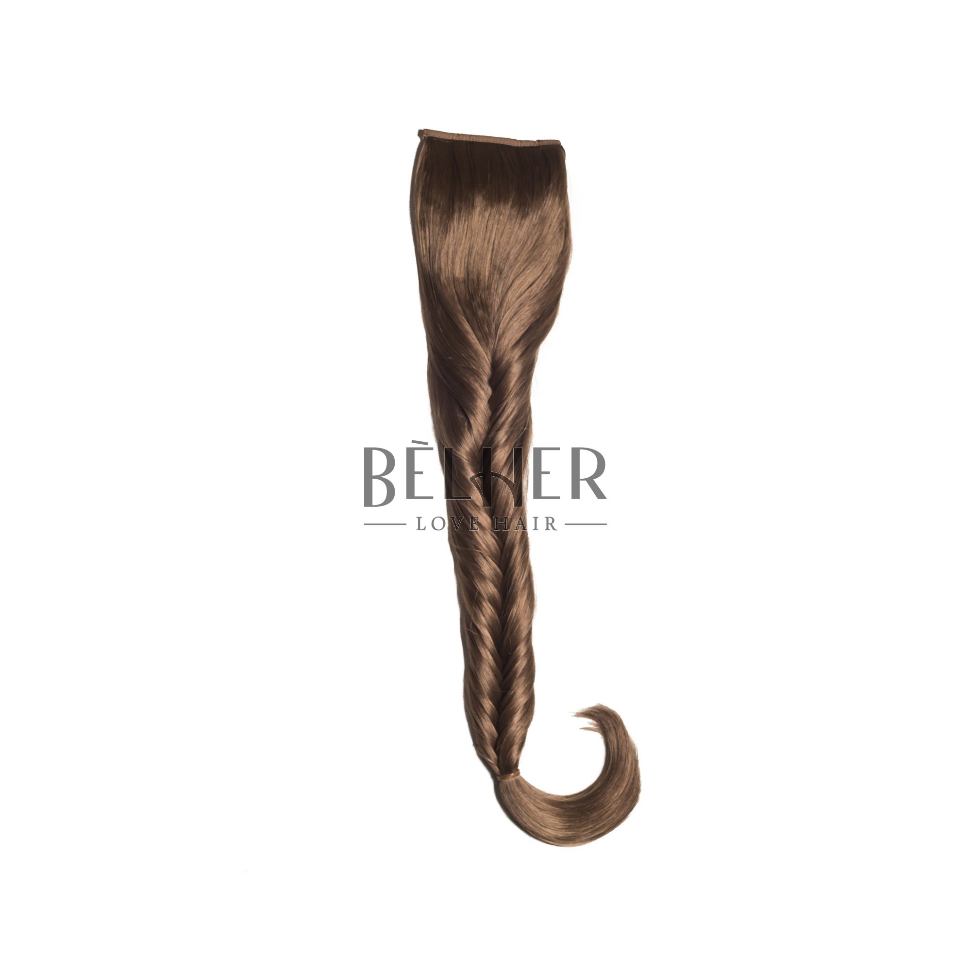 Coada Par Impletit Saten Deschis