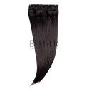Saten Inchis Natural Tresa Clip-On