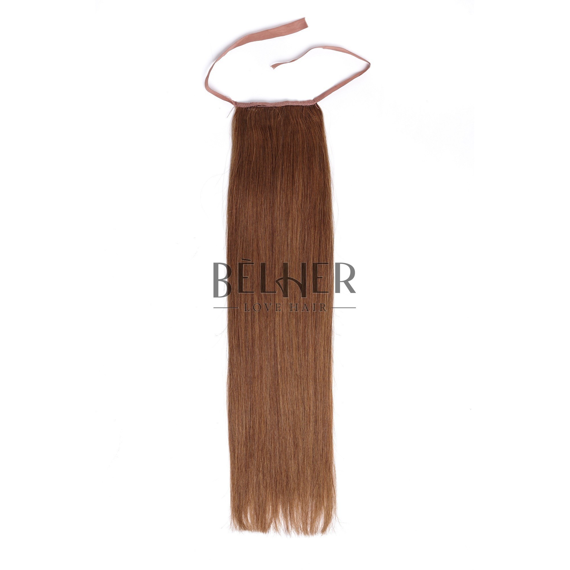 Coada deluxe saten deschis auriu
