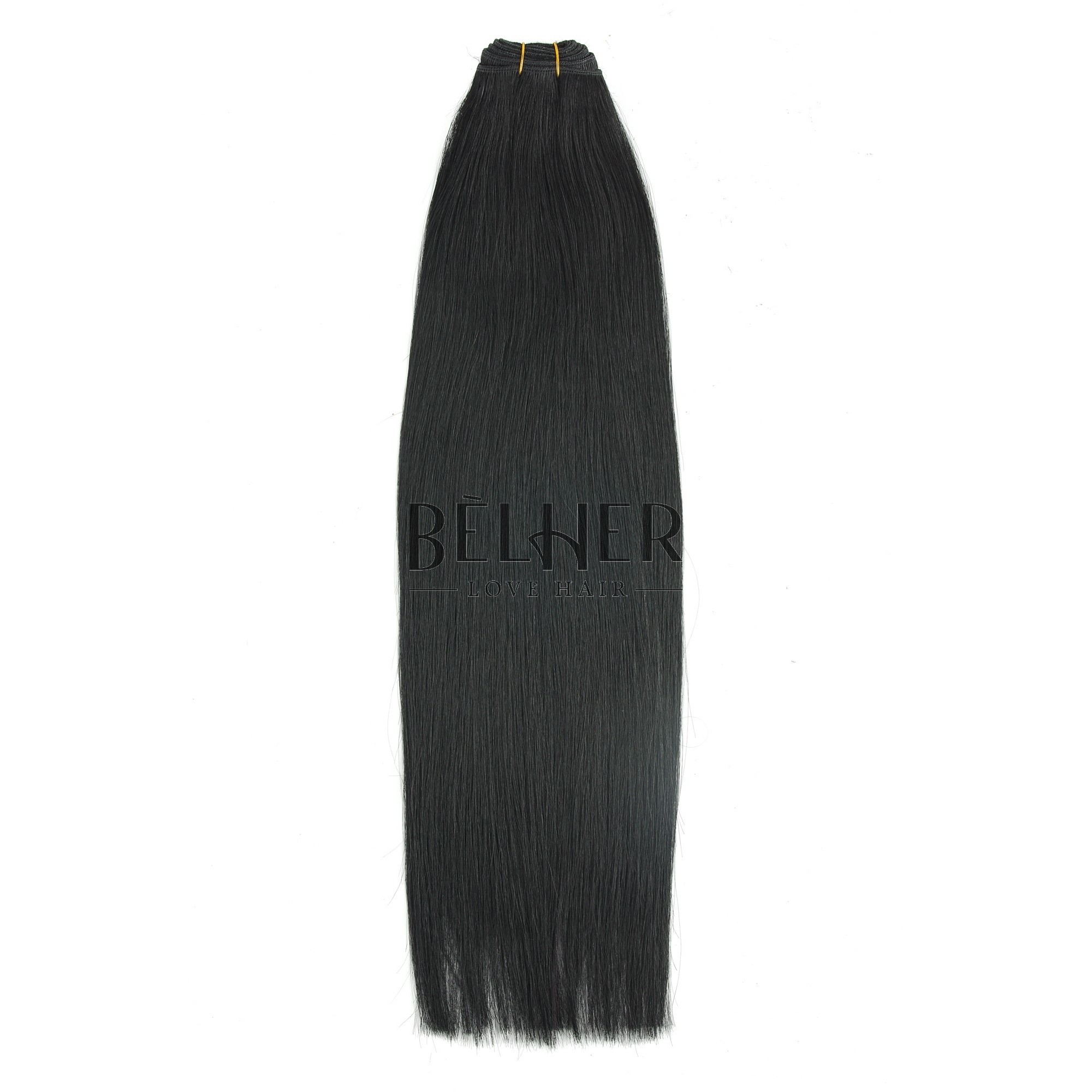 Extensii cusute deluxe negru intens
