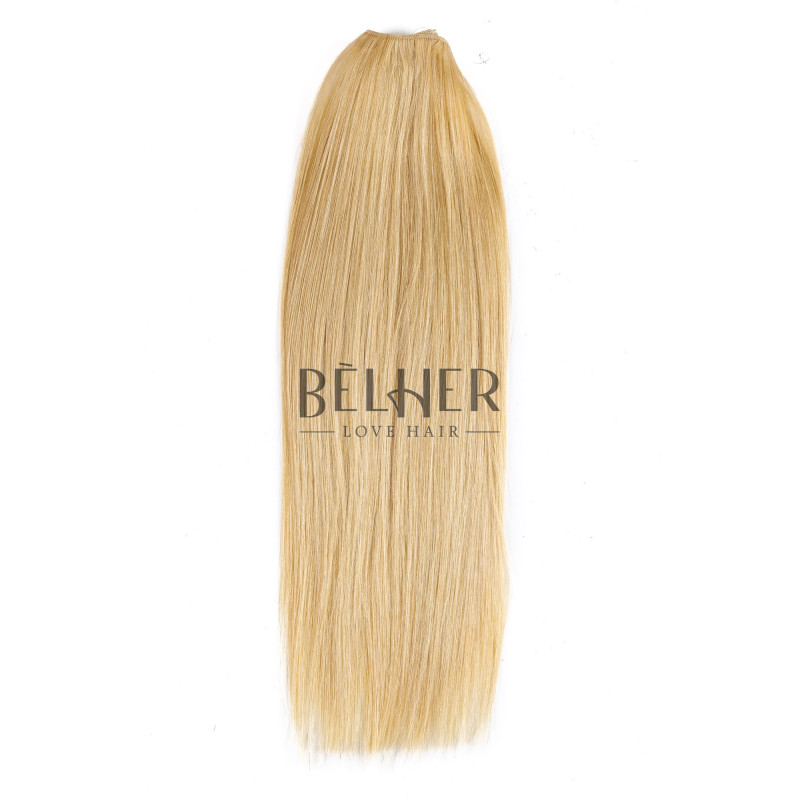 Blond Cenusiu Extensii Cusute Deluxe