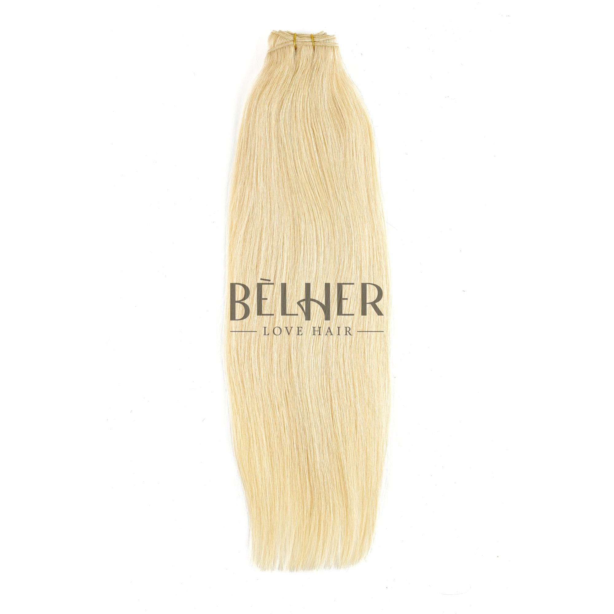 Extensii cusute deluxe blond deschis