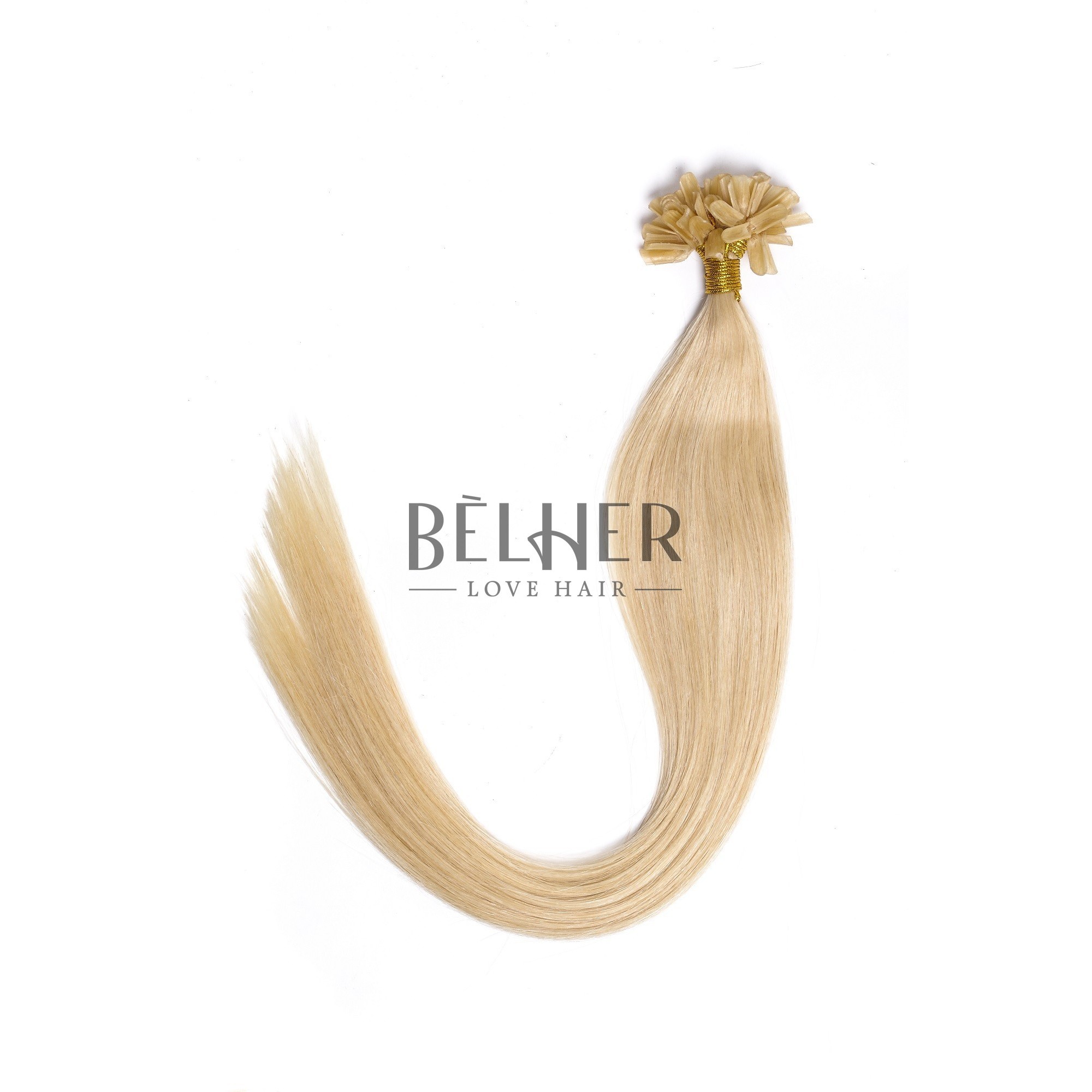 Extensii Cheratina Premium Blond Deschis